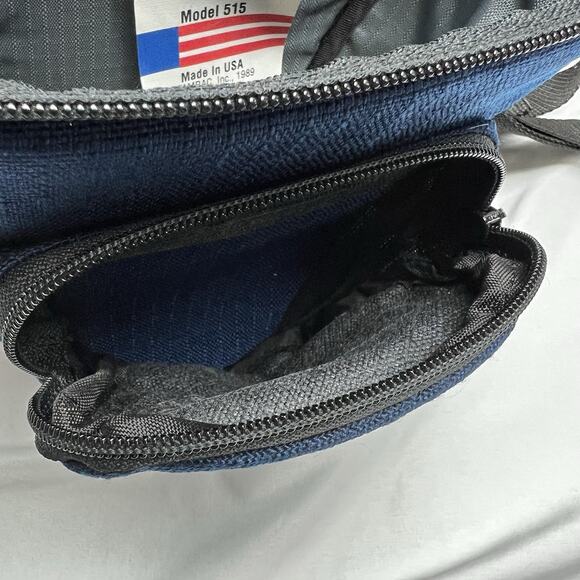 Tamrac Model 515 Vintage Blue Camera Bag Carrying Case w/Strap Made in USA - Picture 6 of 12